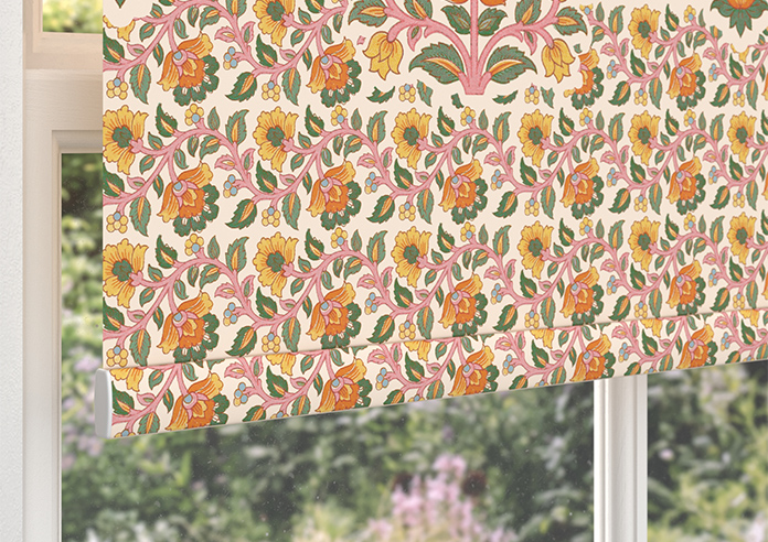 Petal & Block Nitara, Marigold - Twist & Fit Roller Blind - Image 4